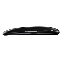  Автомобильный бокс Enroad Nomadix Pro XL Slim 400 Black, черный глянец компании RackWorld