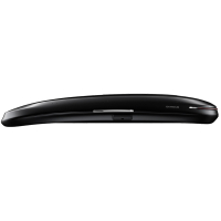  Автомобильный бокс Enroad Nomadix Pro XXL Slim 450 Black, черный глянец компании RackWorld