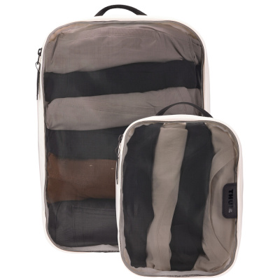  Набор сумок-органайзеров для упаковки вещей Thule Packing Cube Set White, белый, 3205577 компании RackWorld